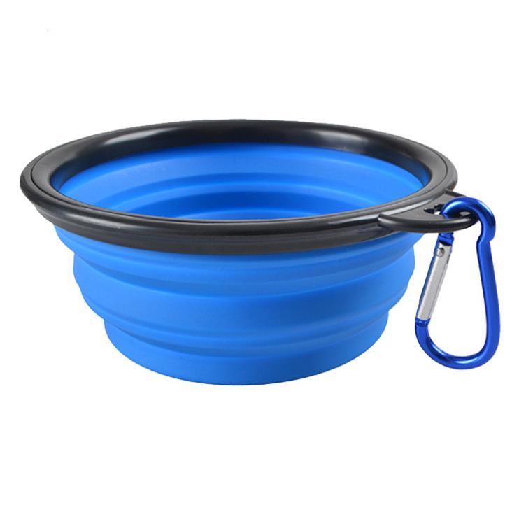 BEST SELLERS COLLAPSIBLE SILICONE TRAVEL PET BOWL (LARGE)