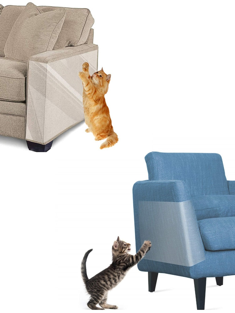 Cat Scrapers Cat Scratcher Sofa Tape Scratching Post Furniture