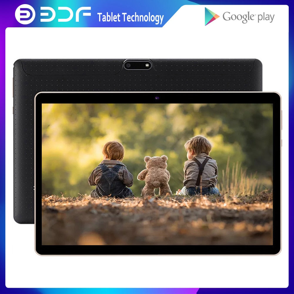 2021 Newest Tablet 10 Inch Android 9.0 2GB/32GB Tablet Pc Quad Core WiFi Bluetooth 3G Phone Call CE Brand Hipad Pro Tablets 10.1